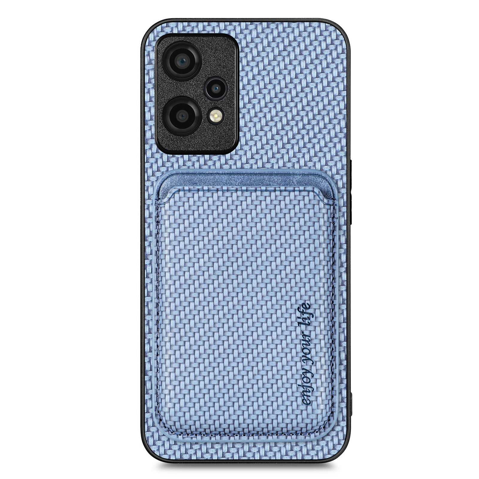 For OnePlus Nord CE 2 Lite 5G Magnetic Absorption Detachable Card Holder Phone Case Carbon Fiber Texture Anti-drop Cover For OnePlus Nord CE 2 Lite 5G Magnetic Absorption Detachable Card Holder Phone Case Carbon Fiber Texture Anti-drop Cover